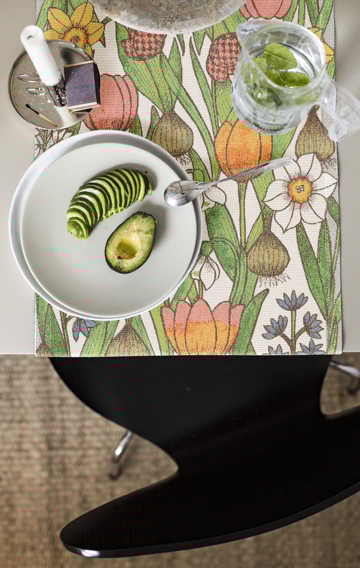Bieżnik Blomsterlök, 35x80 cm Ekelund Linneväveri