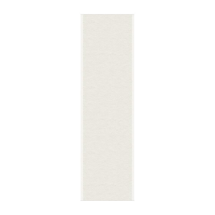 Bieżnik Gåsöga niebielony - 35x120 cm - Ekelund Linneväveri