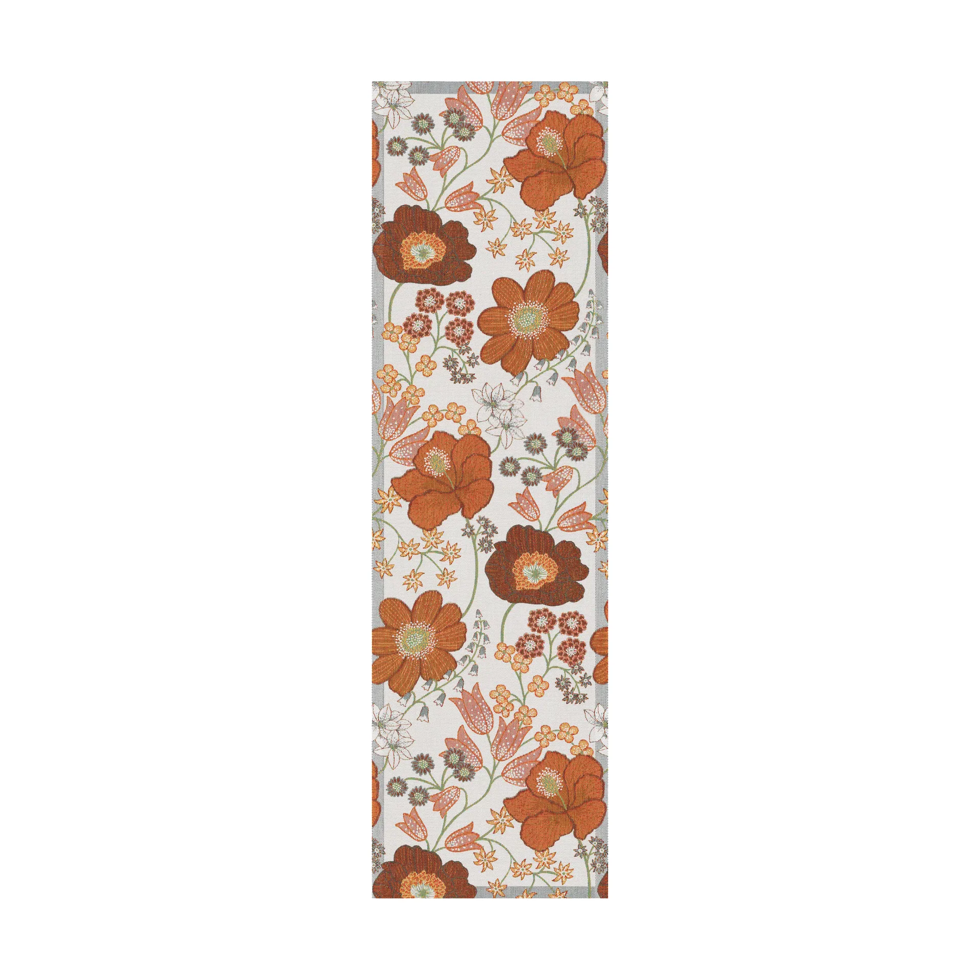 Bieżnik Kvällsblom 35x120 cm, Multi Ekelund Linneväveri