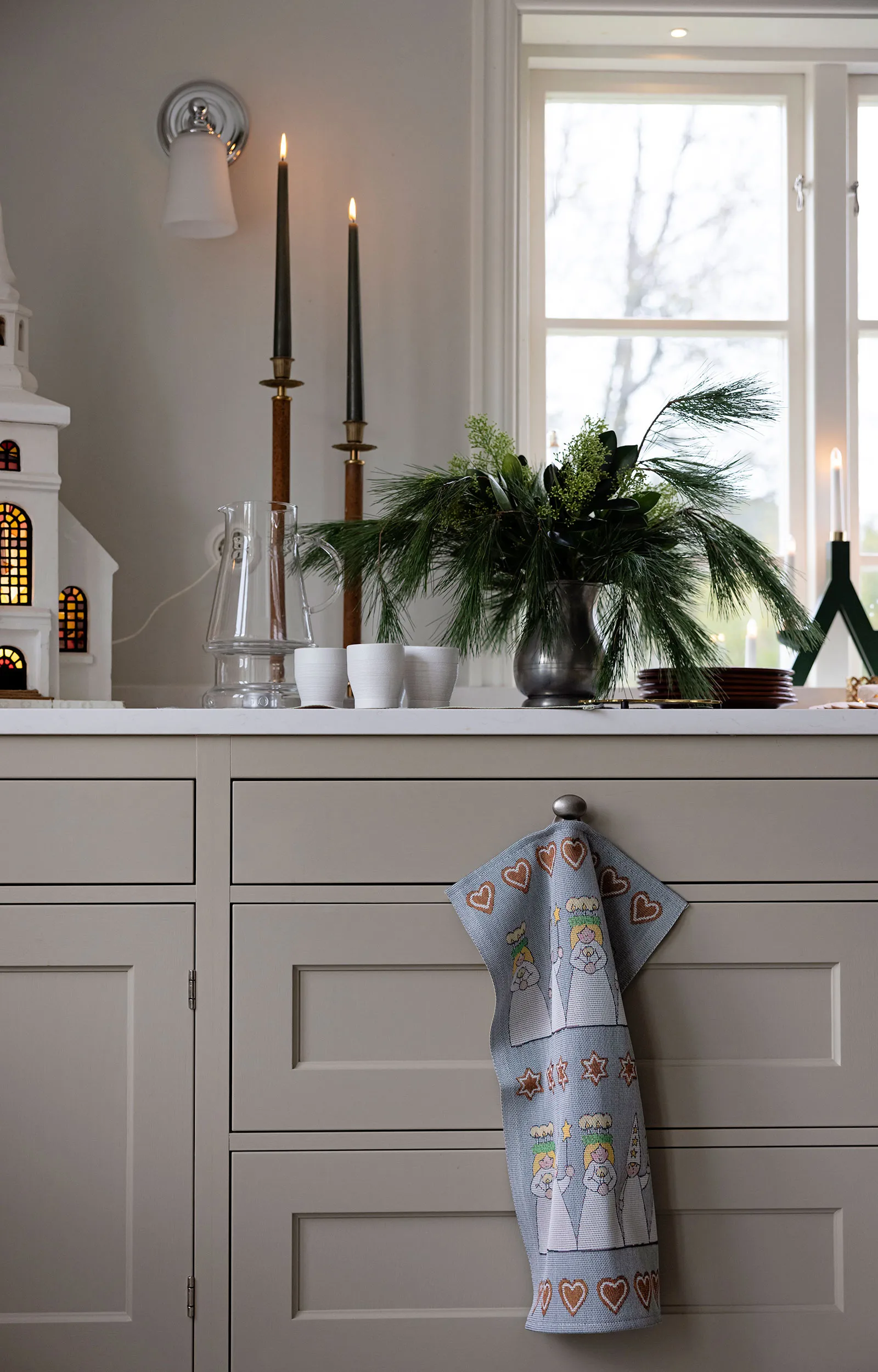 Bieżnik Mistelkvist 35x120 cm, Multi Ekelund Linneväveri