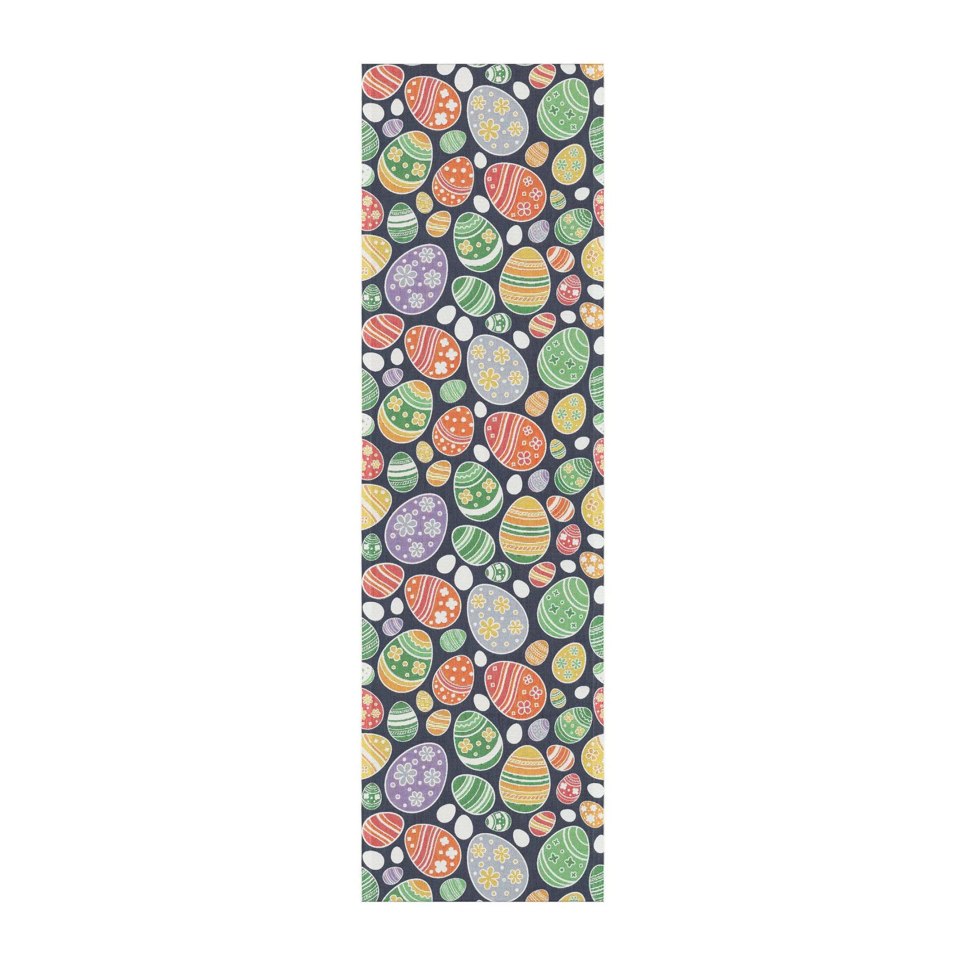 Bieżnik na stół Wesołych Świąt Wielkanocnych 35x120 cm, Multi Ekelund Linneväveri