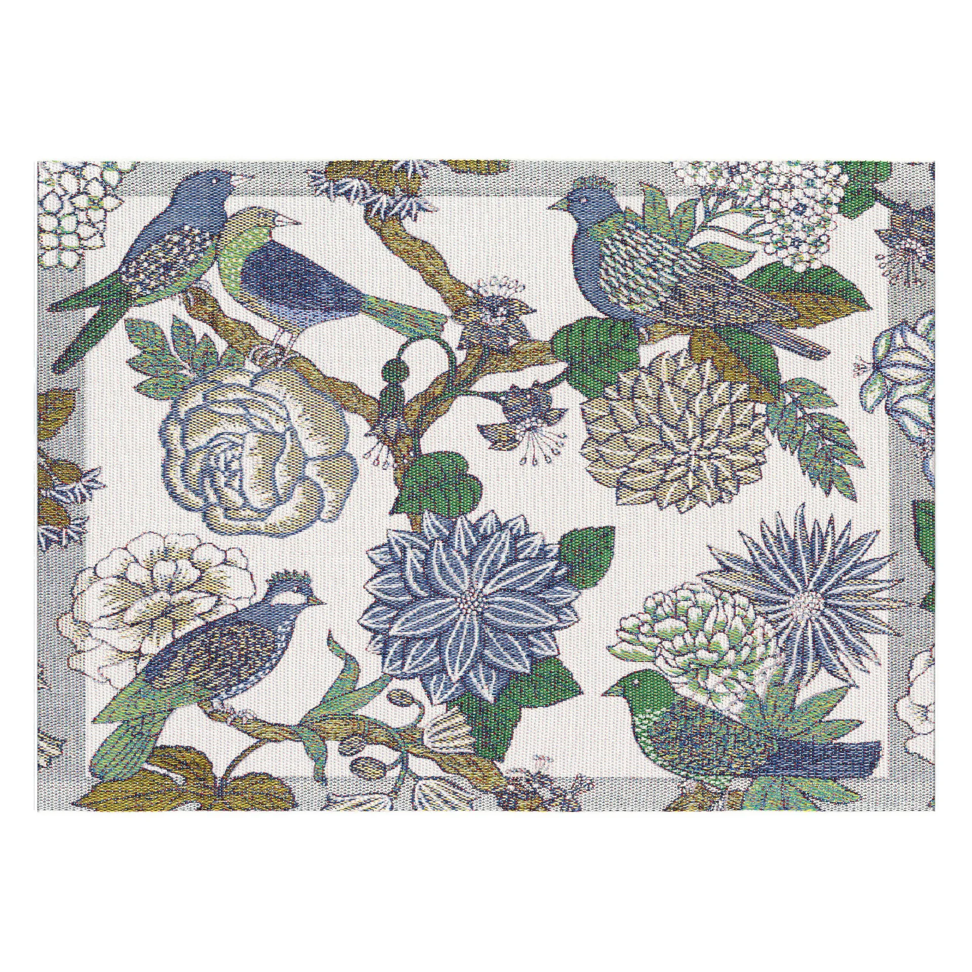 Fåglabo taca stołowa 35x48 cm, Multi Ekelund Linneväveri