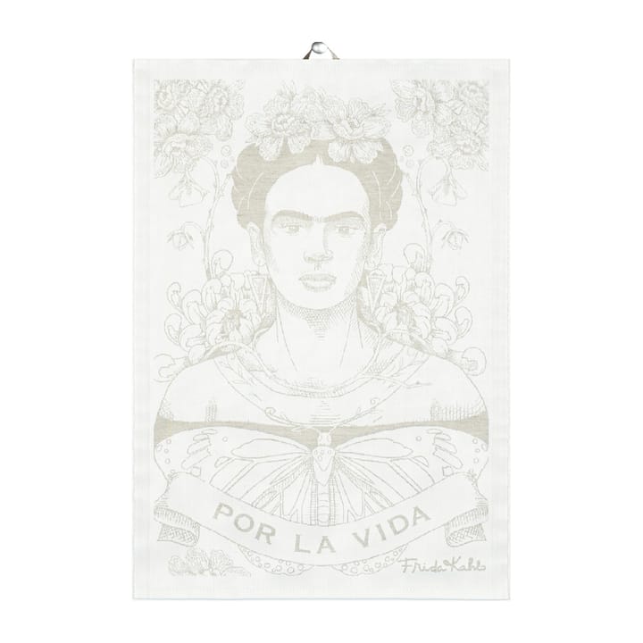 Frida Kahlo ręcznik kuchenny 35x50 cm - Belleza - Ekelund Linneväveri