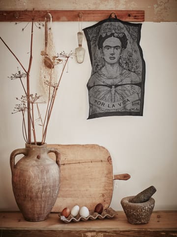 Frida Kahlo ręcznik kuchenny 35x50 cm - Fuerza - Ekelund Linneväveri