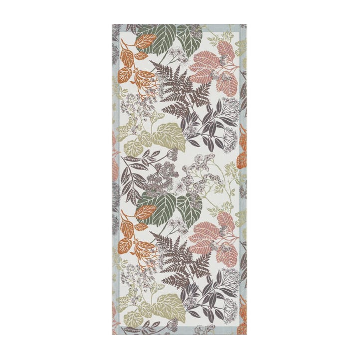 Jesienna przyroda bieżnik na stół 35x80 cm, Brązowy Ekelund Linneväveri