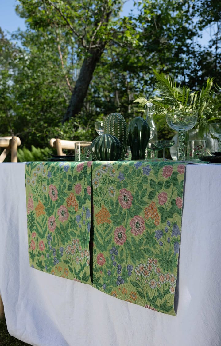 Koc bawełniany Vildblommor 140x170 cm, Multi Ekelund Linneväveri