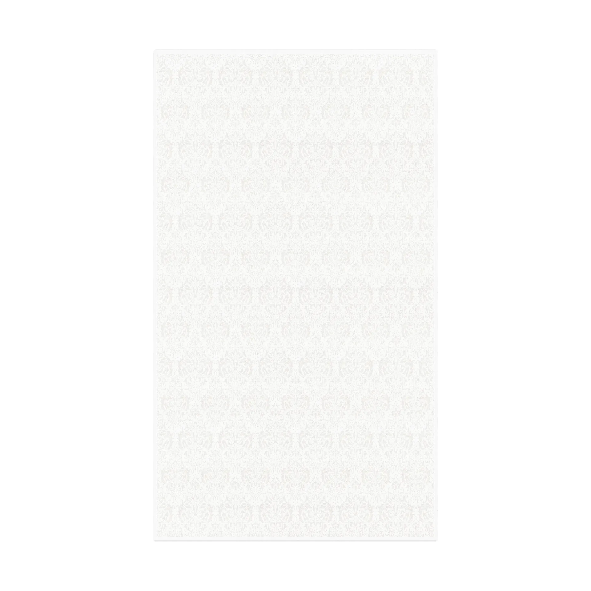 Obrus Medalion 150x350 cm, Biały Ekelund Linneväveri