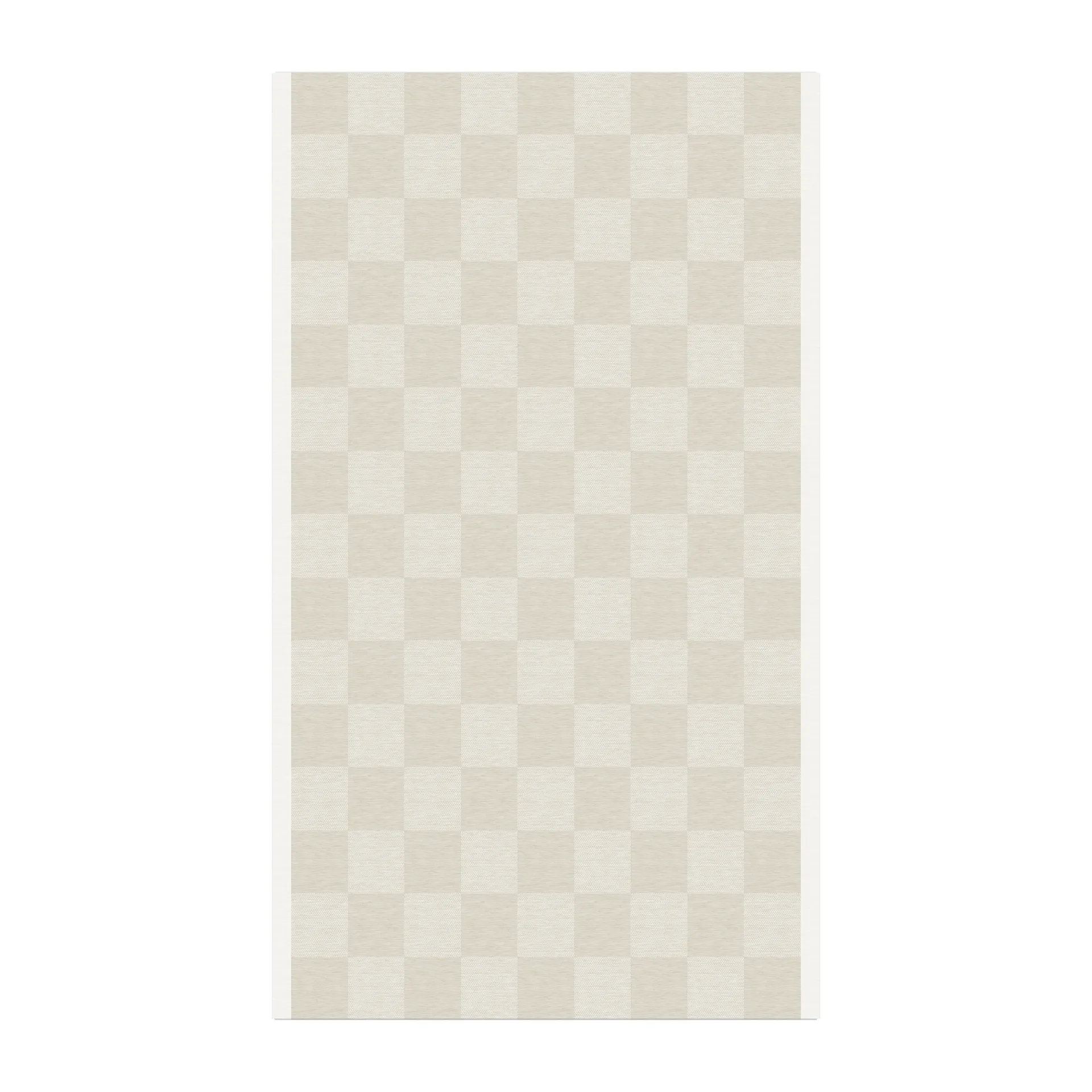 Obrus niebielony w kwadraty, 150x250 cm Ekelund Linneväveri