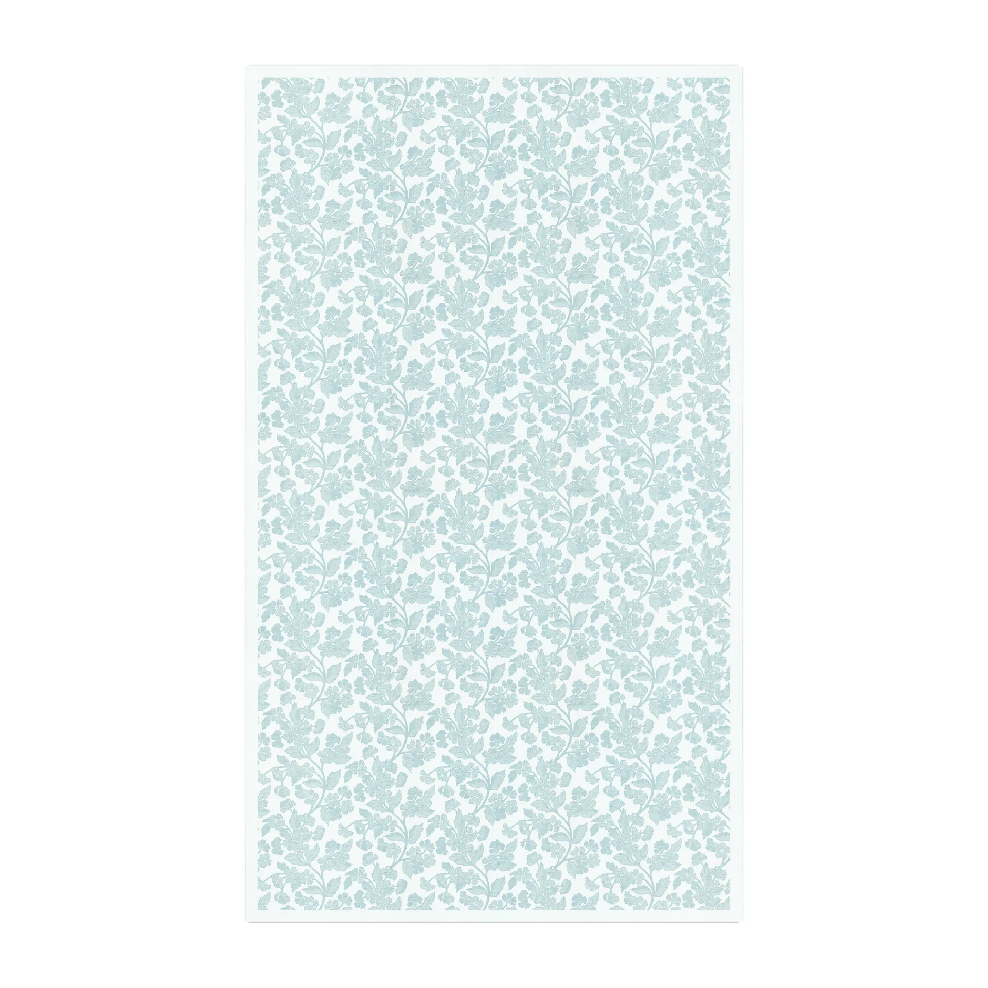 Obrus z gałązką kwiatową, 150x150 cm Ekelund Linneväveri