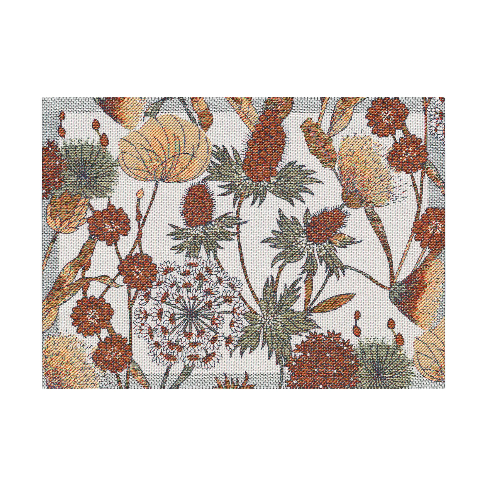 Podkładka stołowa Autumn 35x48 cm, Brązowo-czerwona Ekelund Linneväveri