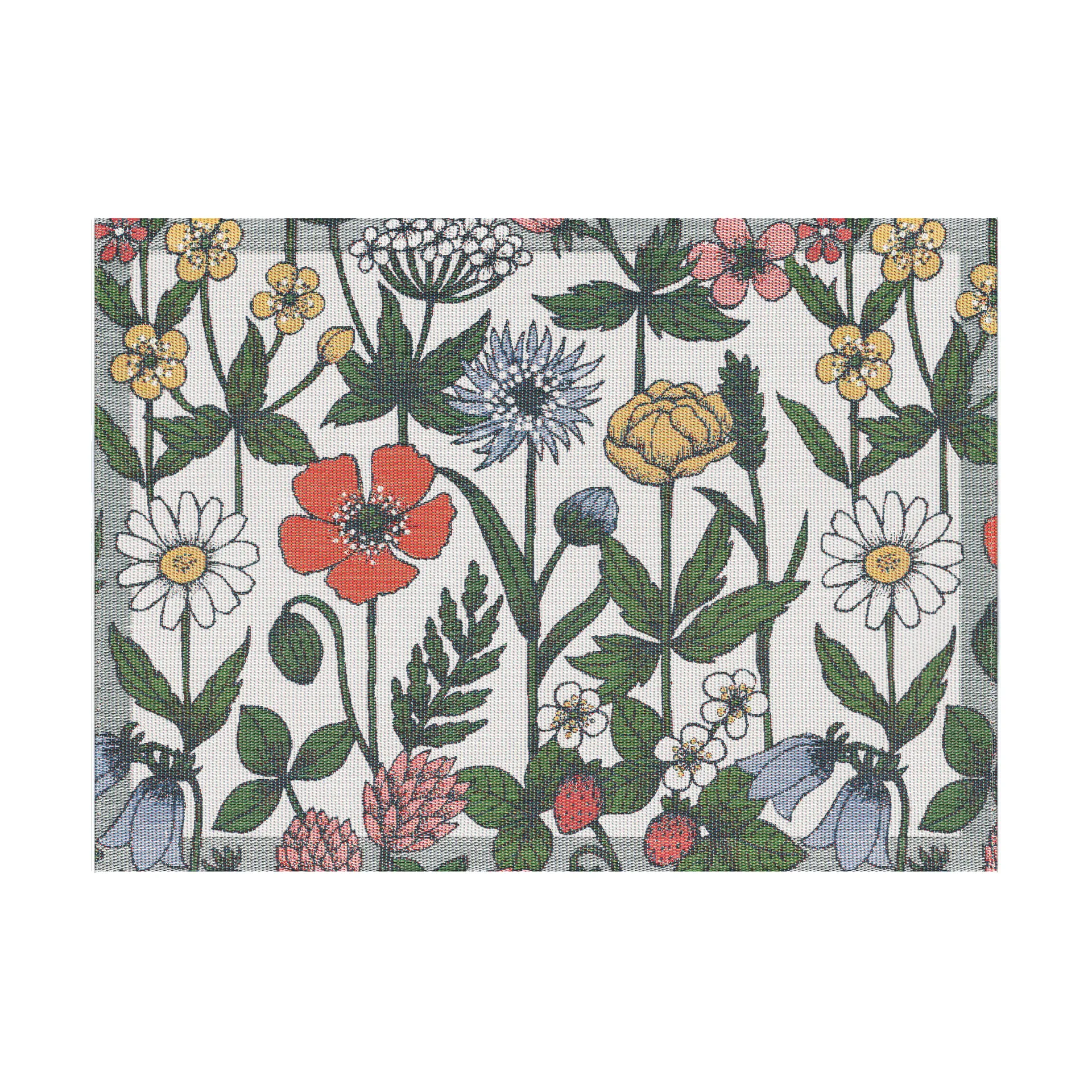 Podkładka stołowa Vildblomster 35x48 cm, Multi Ekelund Linneväveri