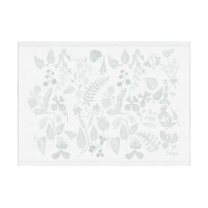Poszewka na poduszkę Herbarium 35x48 cm - Szara - Ekelund Linneväveri