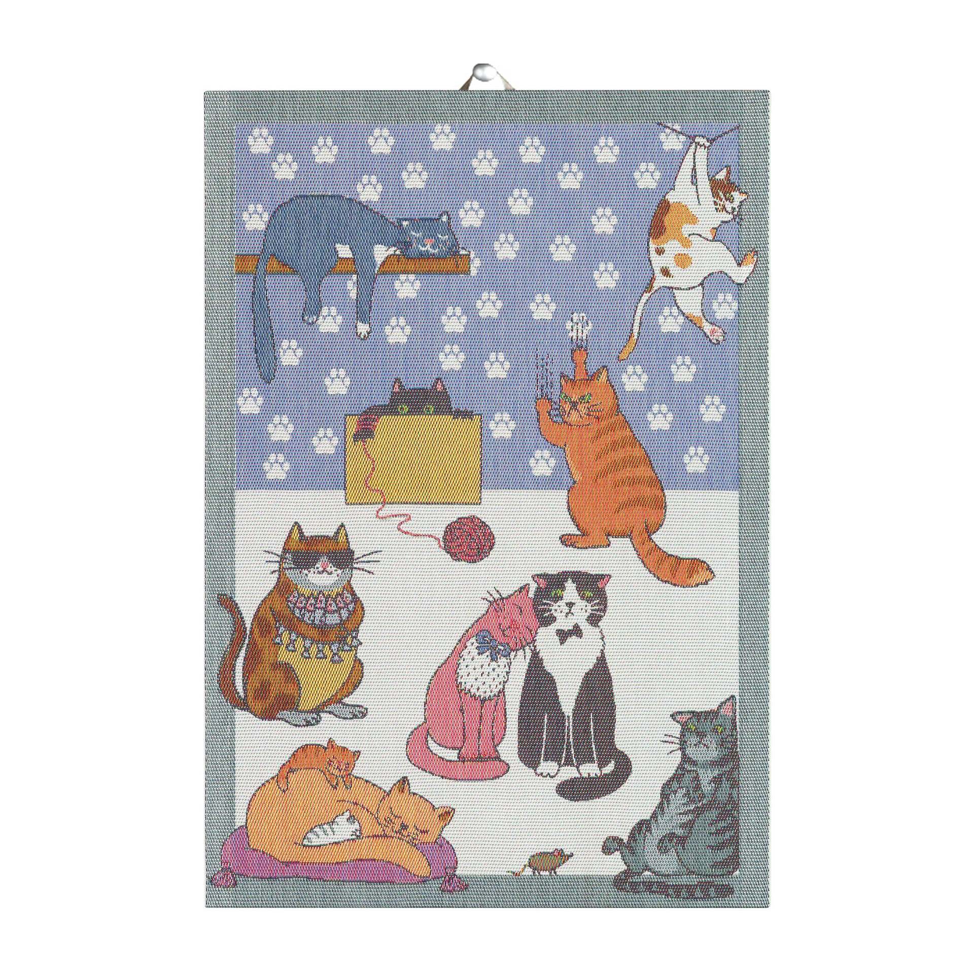 Ręcznik kuchenny Cats fun, 35x50 cm Ekelund Linneväveri