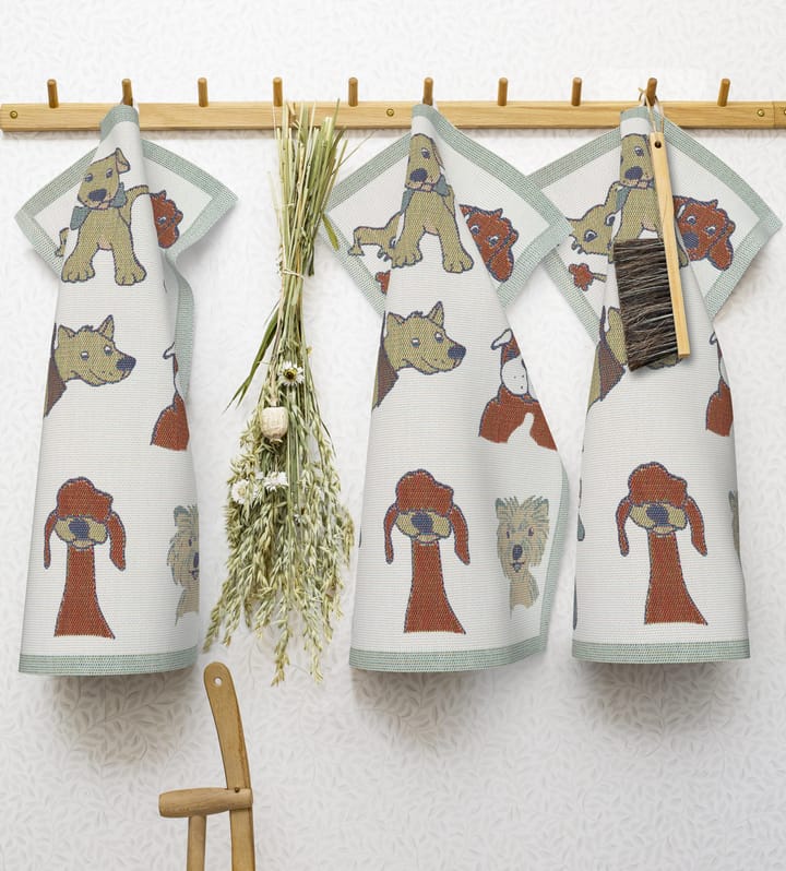 Ręcznik kuchenny Dogs, 40x60cm Ekelund Linneväveri