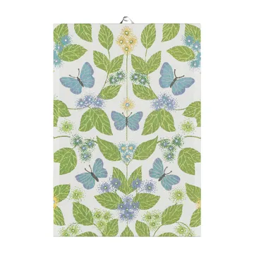 Ręcznik kuchenny Fjärilsdröm 35x50 cm - Zielony - Ekelund Linneväveri