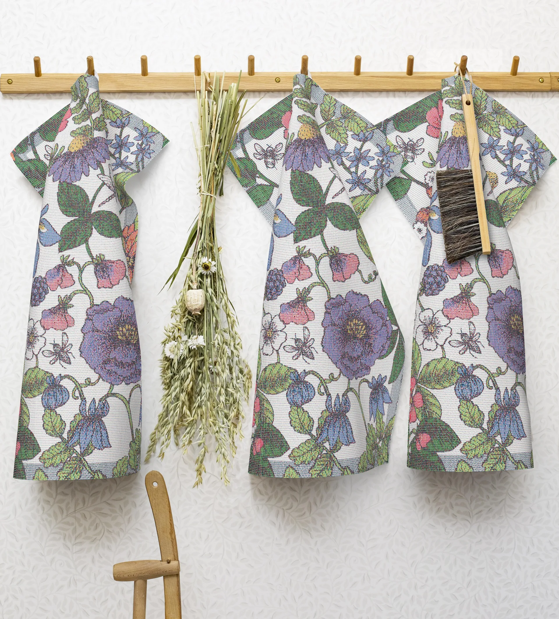 Ręcznik kuchenny Flora, 35x50 cm Ekelund Linneväveri