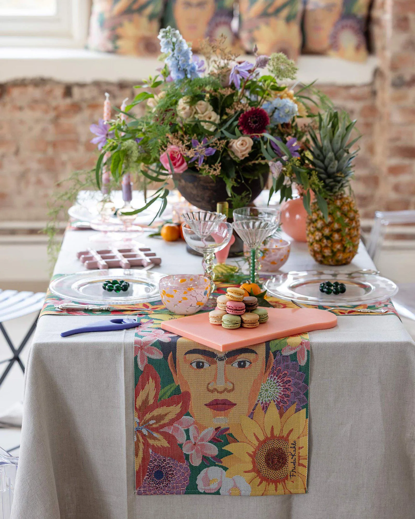 Ręcznik kuchenny Flores 35x50 cm, Multi Ekelund Linneväveri