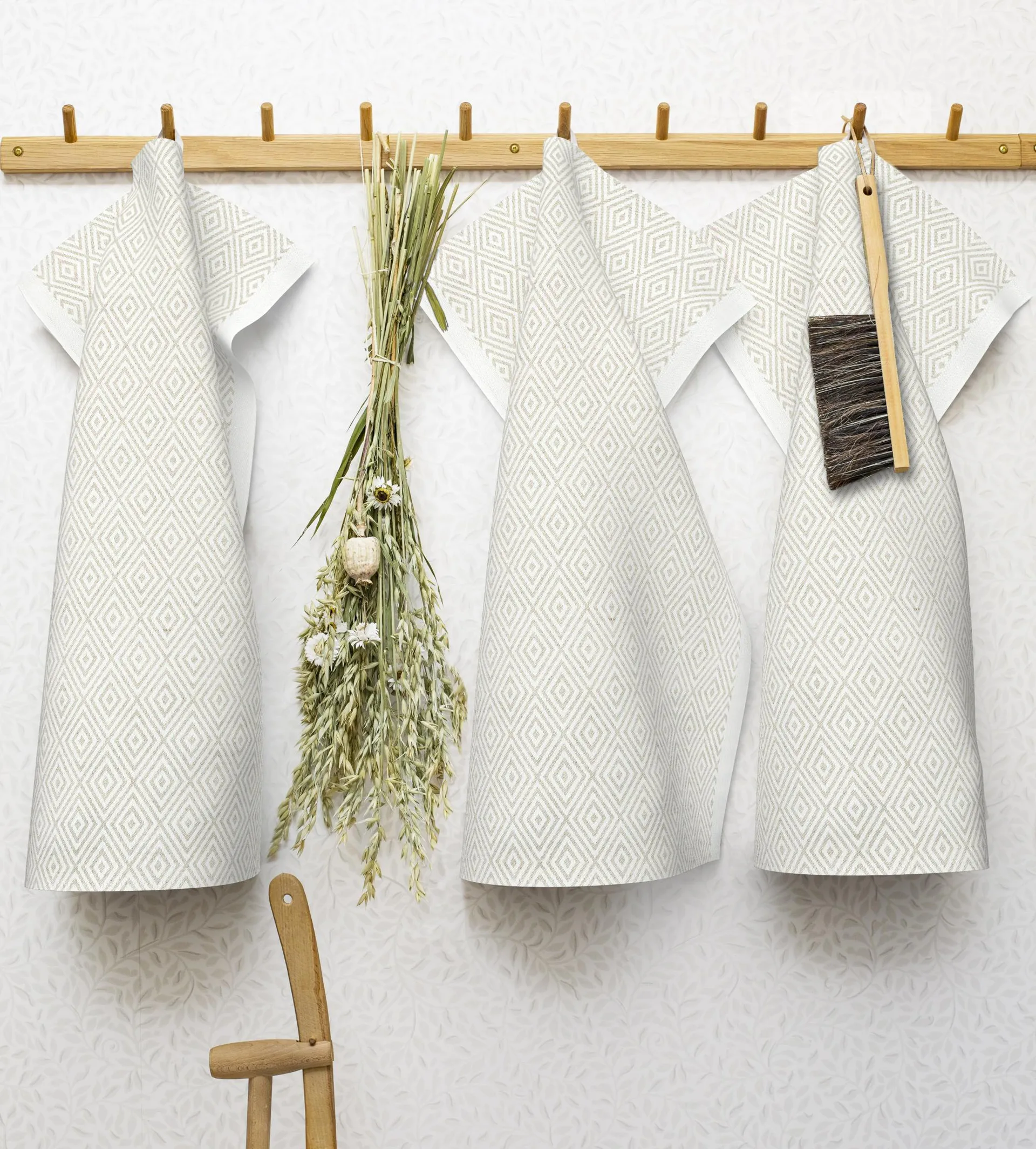 Ręcznik kuchenny Gåsöga niebielony, 35x50 cm Ekelund Linneväveri