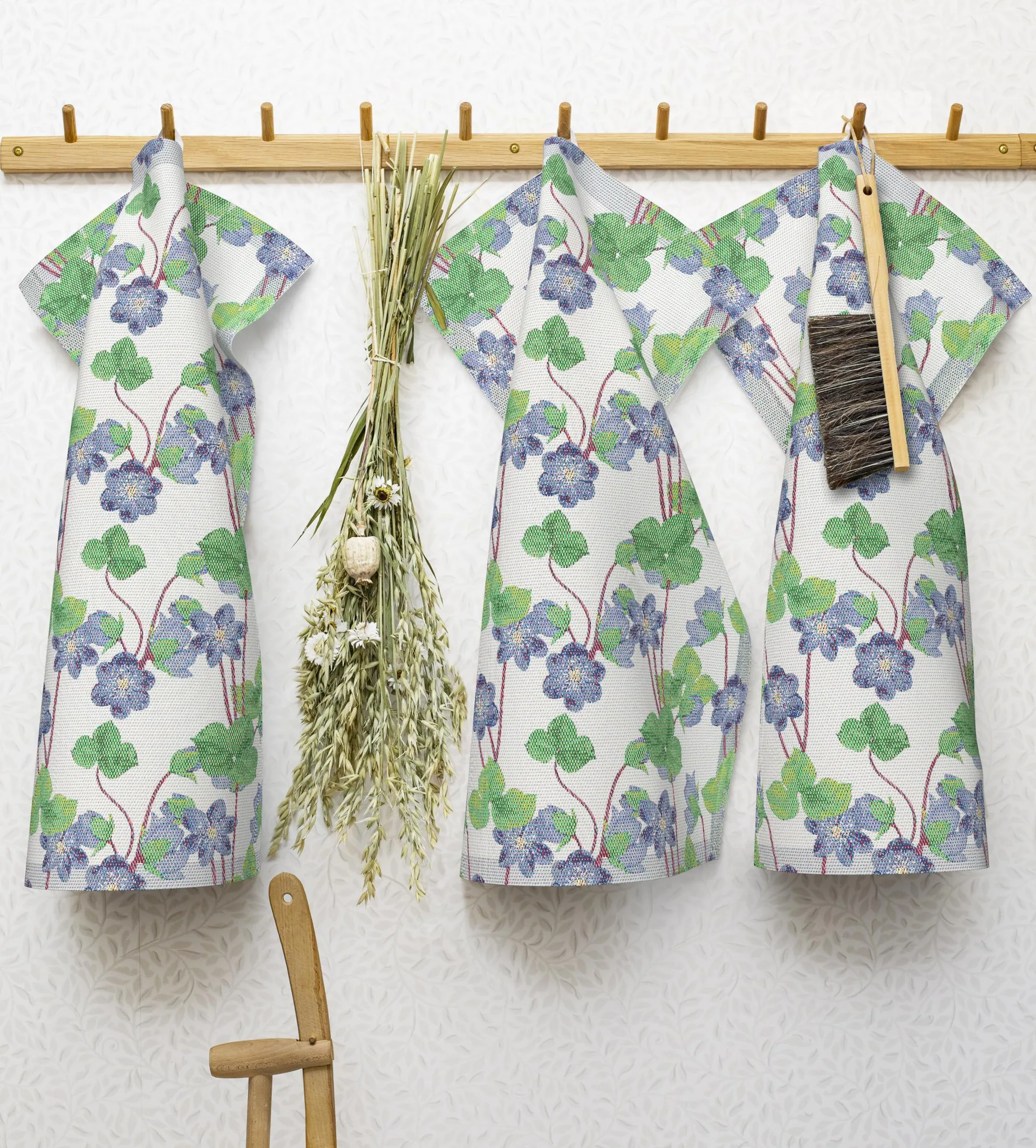 Ręcznik kuchenny Hepatica 35x50 cm, Niebieski Ekelund Linneväveri