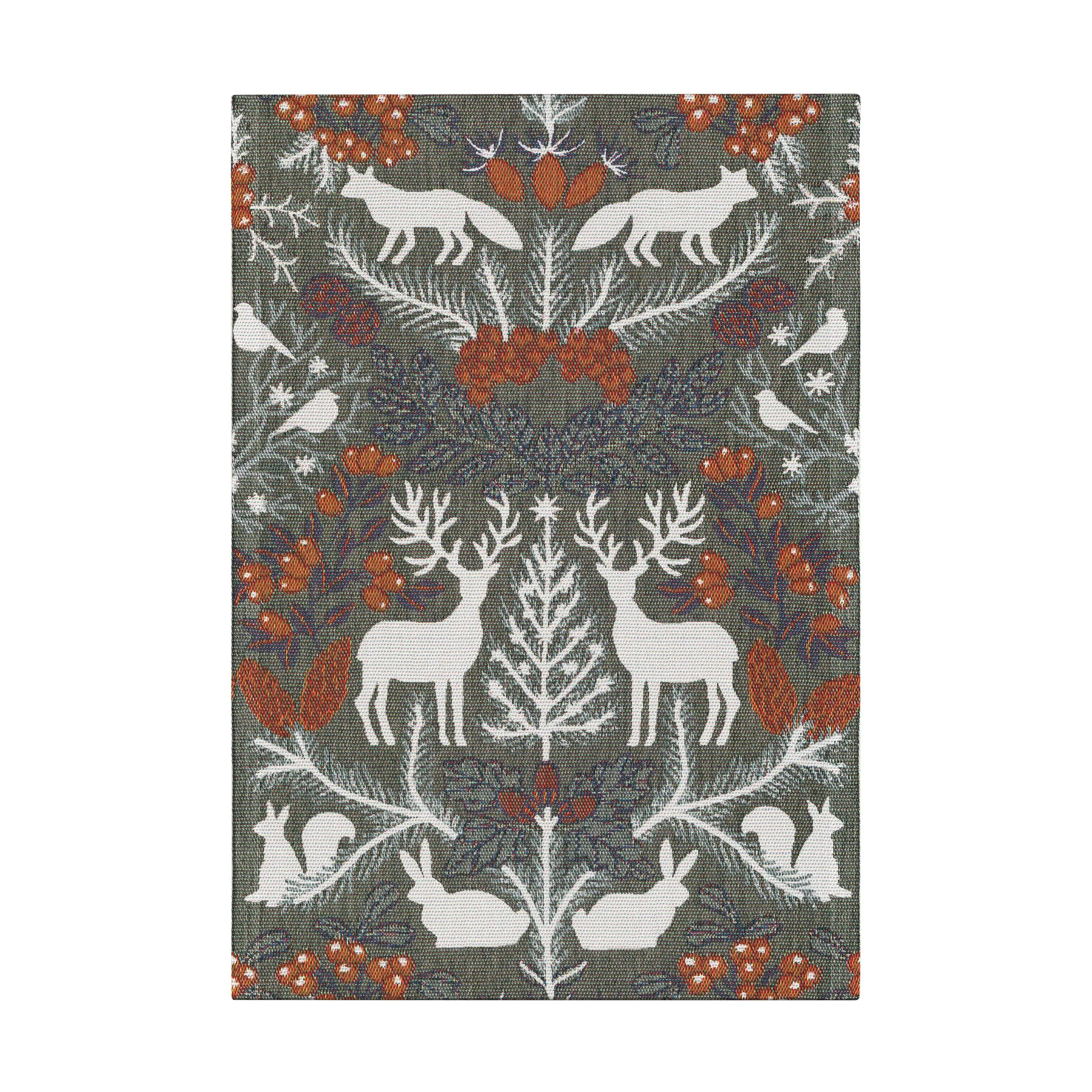 Ręcznik kuchenny Hjortnäs 35x50 cm, Szary Ekelund Linneväveri