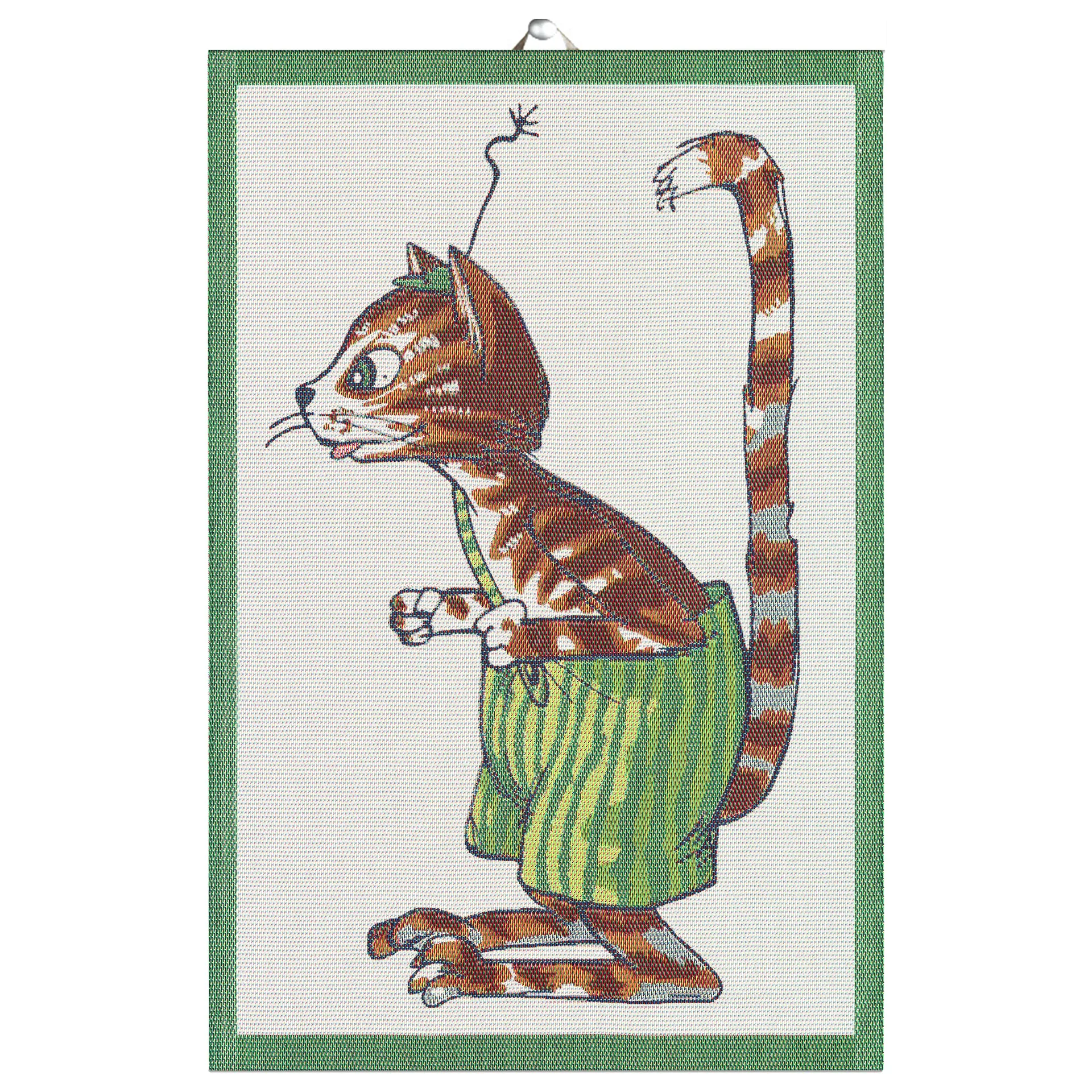 Ręcznik kuchenny Pettson & Findus, Findus Ekelund Linneväveri