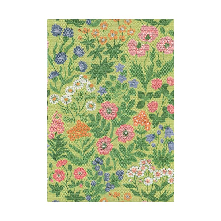 Ręcznik kuchenny Vildblommor 35x50 cm - Zielony - Ekelund Linneväveri