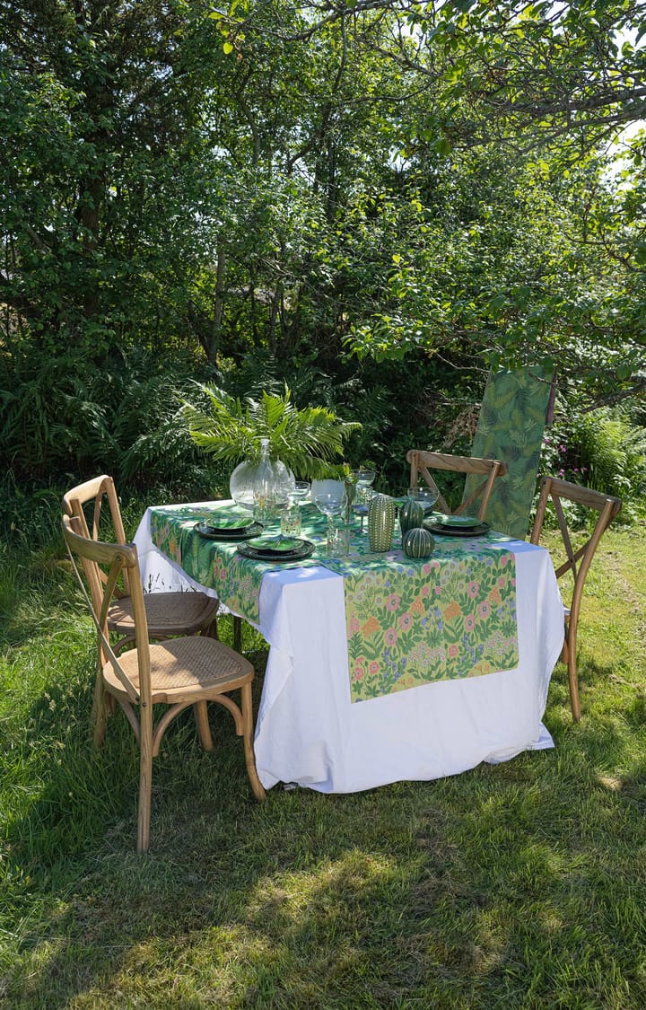 Ręcznik kuchenny Vildblommor 35x50 cm, Zielony Ekelund Linneväveri