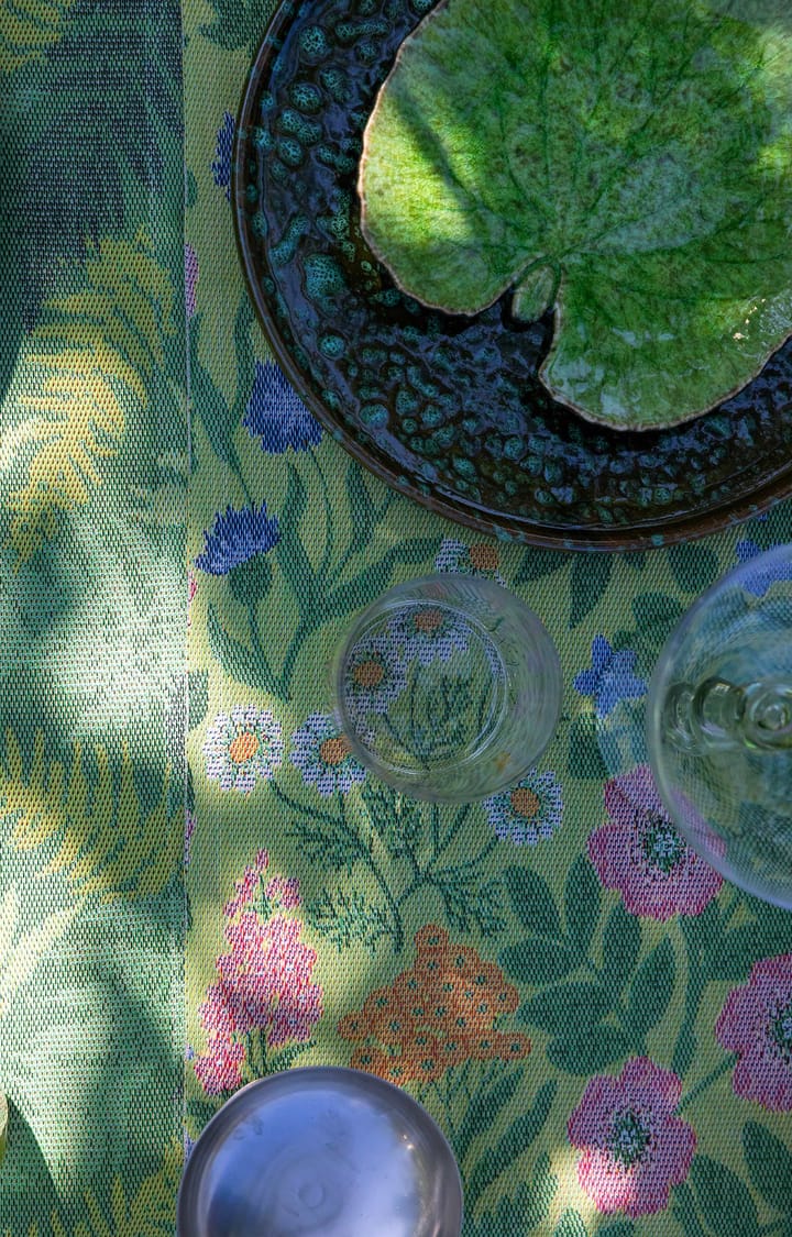 Ręcznik kuchenny Vildblommor 35x50 cm, Zielony Ekelund Linneväveri