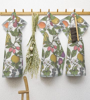 Ręcznik kuchenny z motywem letnich owoców - 40x60 cm - Ekelund Linneväveri