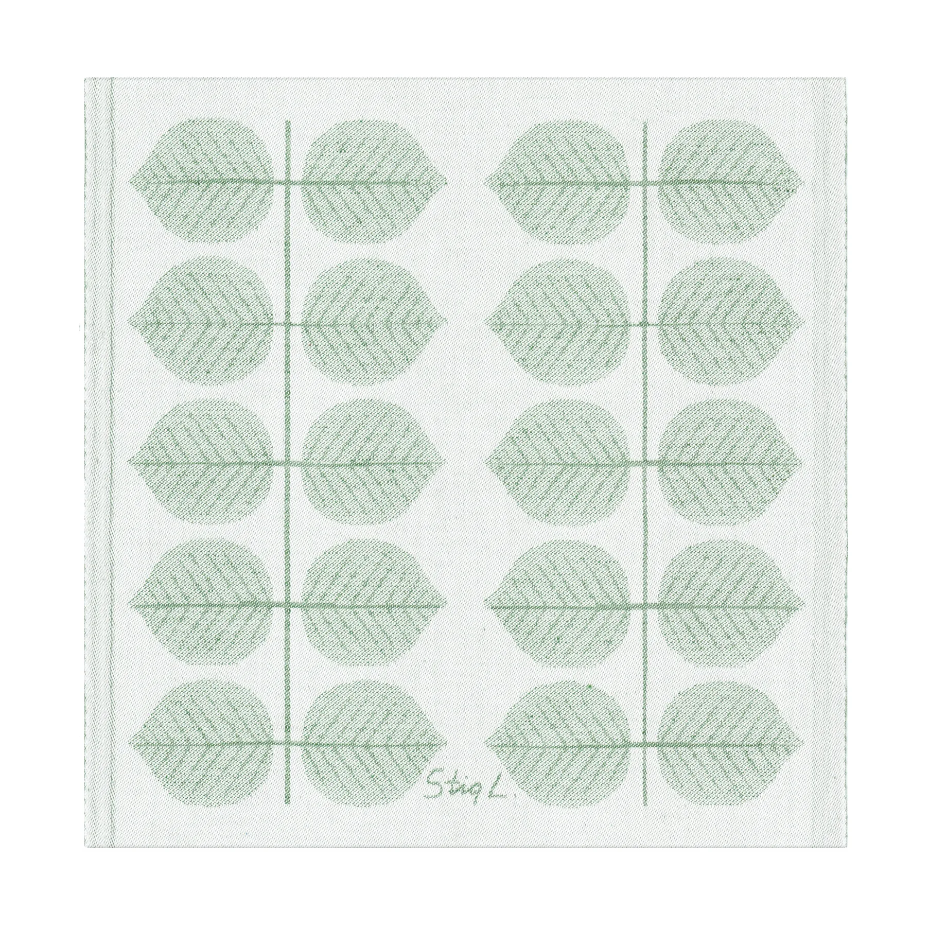 Serwetka Berså 35x35 cm, Zielona Ekelund Linneväveri