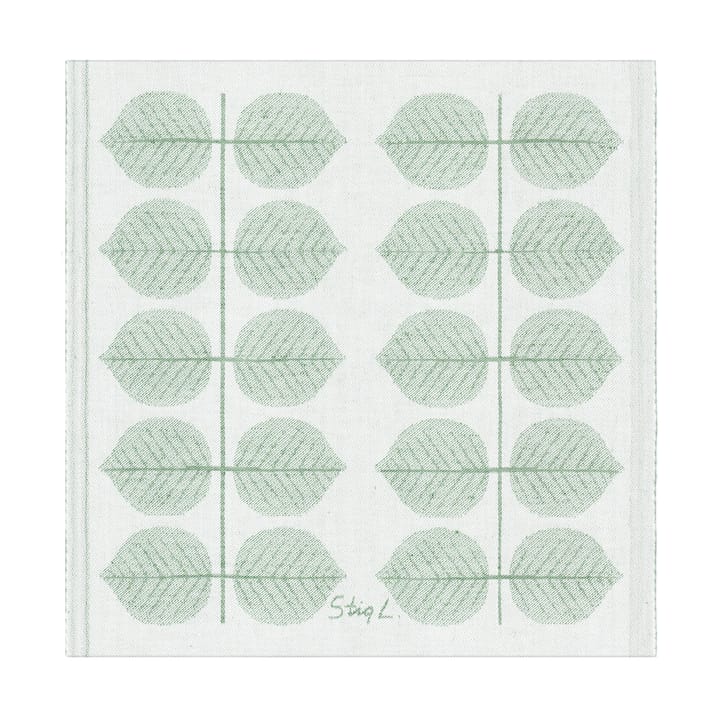Serwetka Berså 35x35 cm - Zielona - Ekelund Linneväveri