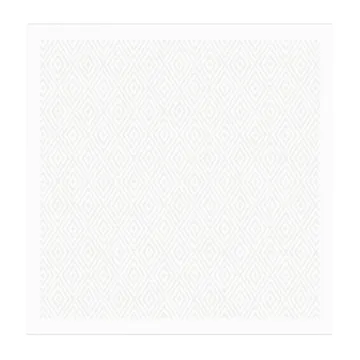 Serwetka Gåsöga bielona - 35x35 cm - Ekelund Linneväveri