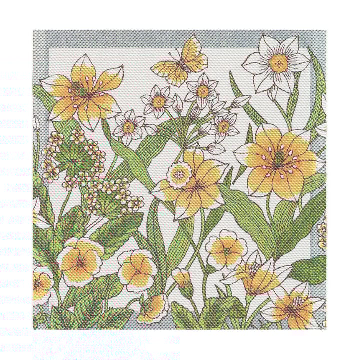 Serwetka materiałowa Daffodil 35x35 cm - Żółty - Ekelund Linneväveri
