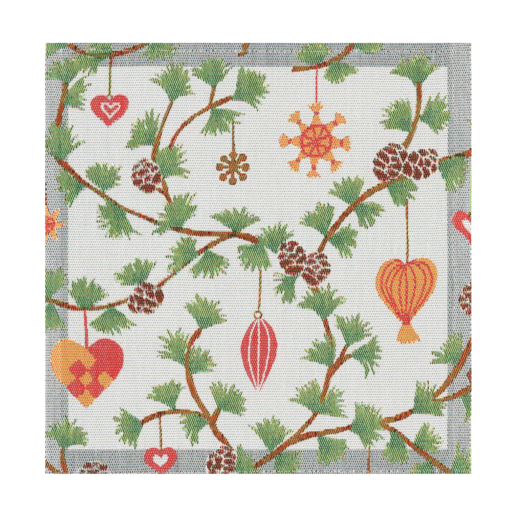 Serwetka materiałowa Julefröjd 35x35 cm, Multi Ekelund Linneväveri