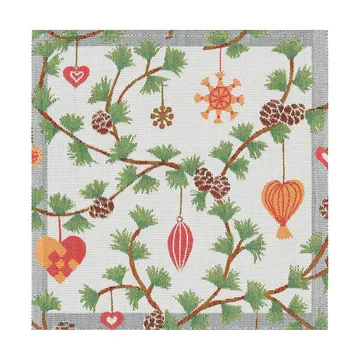 Serwetka materiałowa Julefröjd 35x35 cm - Multi - Ekelund Linneväveri