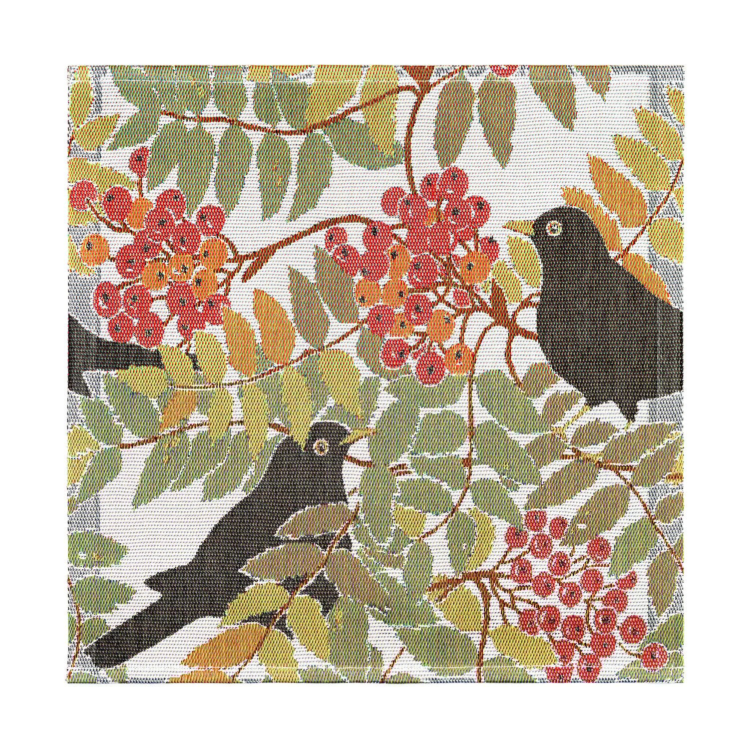 Ekelund Linneväveri Serwetka materiałowa Koltrast 35x35 cm Multi