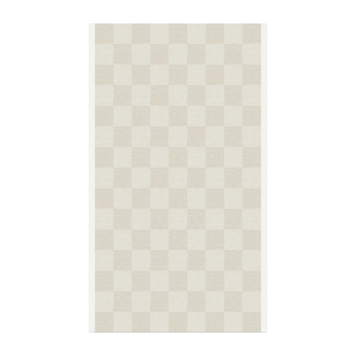 Obrus niebielony w kwadraty - 150x250 cm - Ekelund