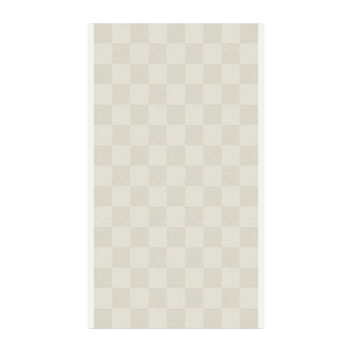 Obrus niebielony w kwadraty - 150x350 cm - Ekelund
