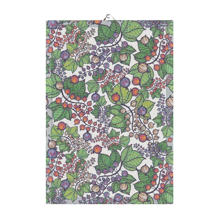 Ręcznik kuchenny Gooseberries 35x50 cm - Zielony - Ekelund