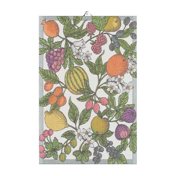 Ręcznik kuchenny z motywem letnich owoców - 40x60 cm - Ekelund