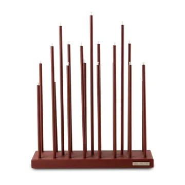 Elektryczny świecznik Elflugan - Czerwień tlenkowa - Elflugan