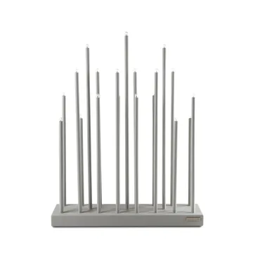 Elflugan Grande świecznik elektryczny - Jasnoszary - Elflugan