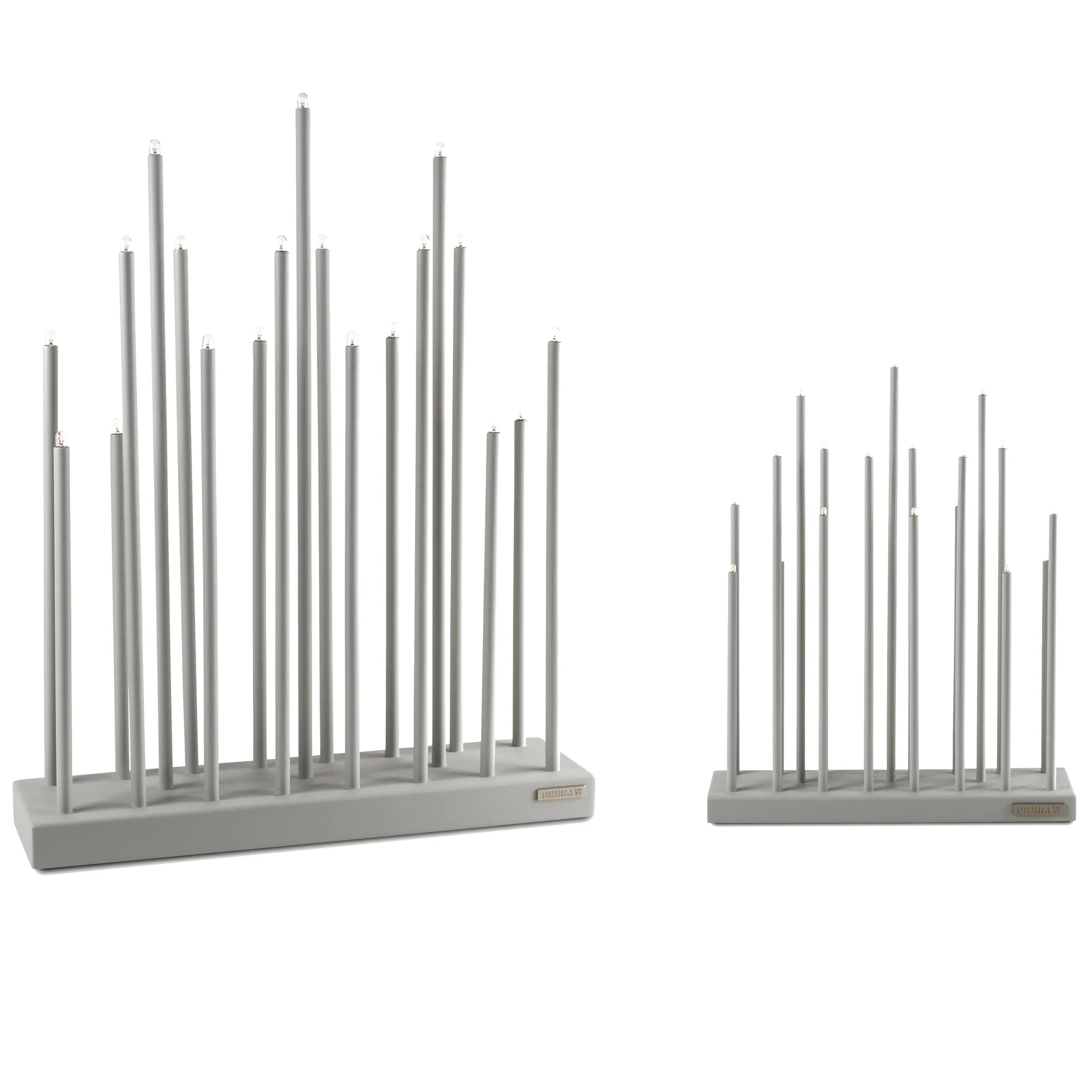 Elflugan Grande świecznik elektryczny, Jasnoszary Elflugan