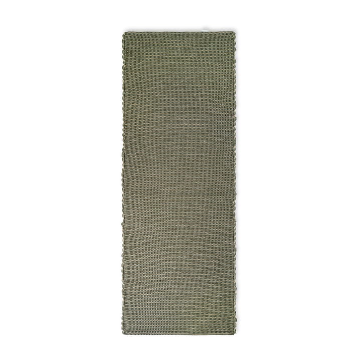 Dywan Hazelnut 60x180 cm - Bottle green - Elvang Denmark