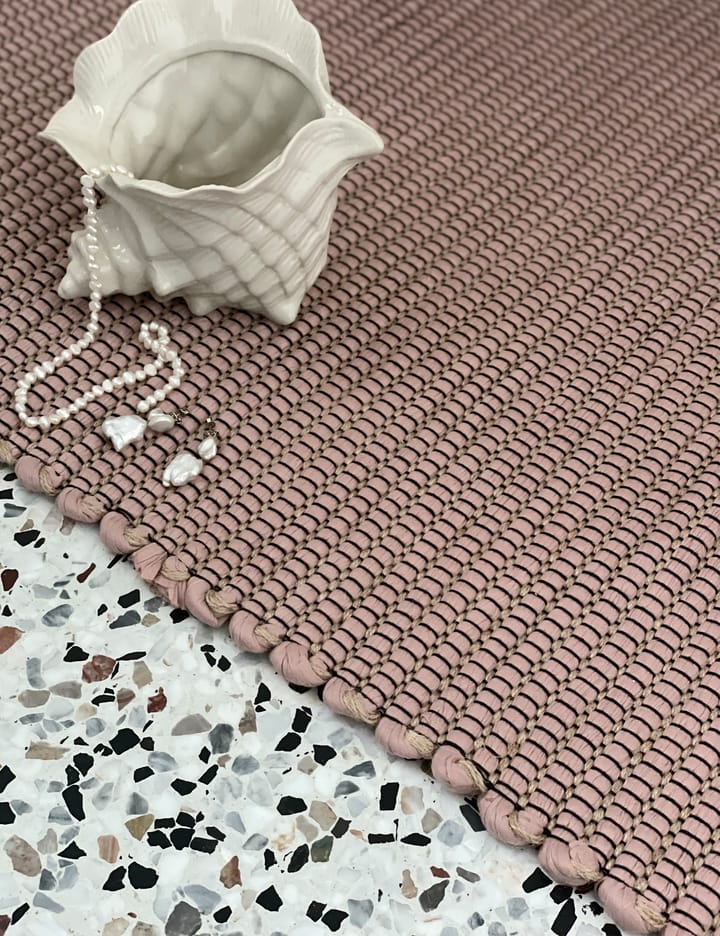 Dywan Hazelnut 60x180 cm, Light rose Elvang Denmark
