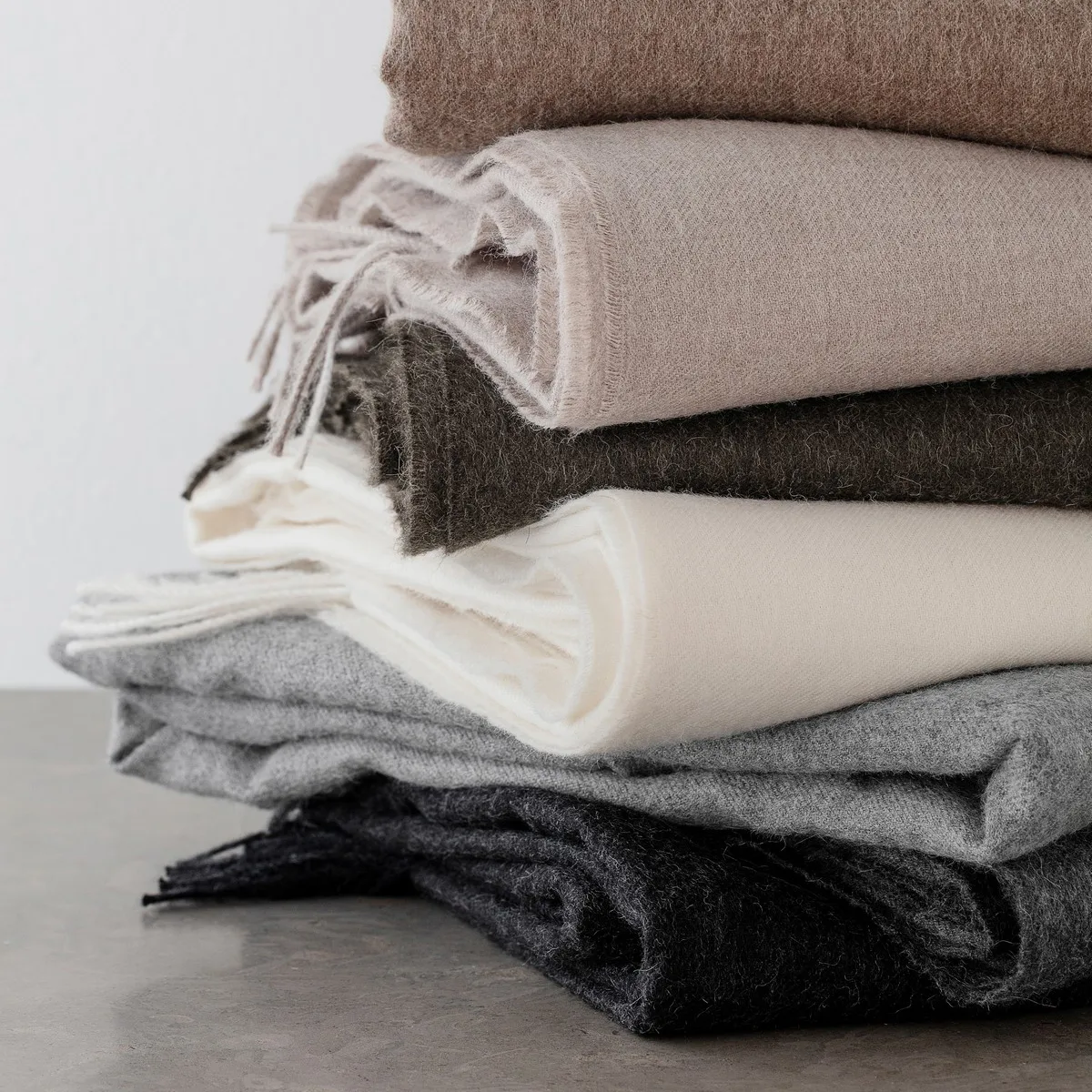 Elvang Luxury koc, off-white Elvang Denmark