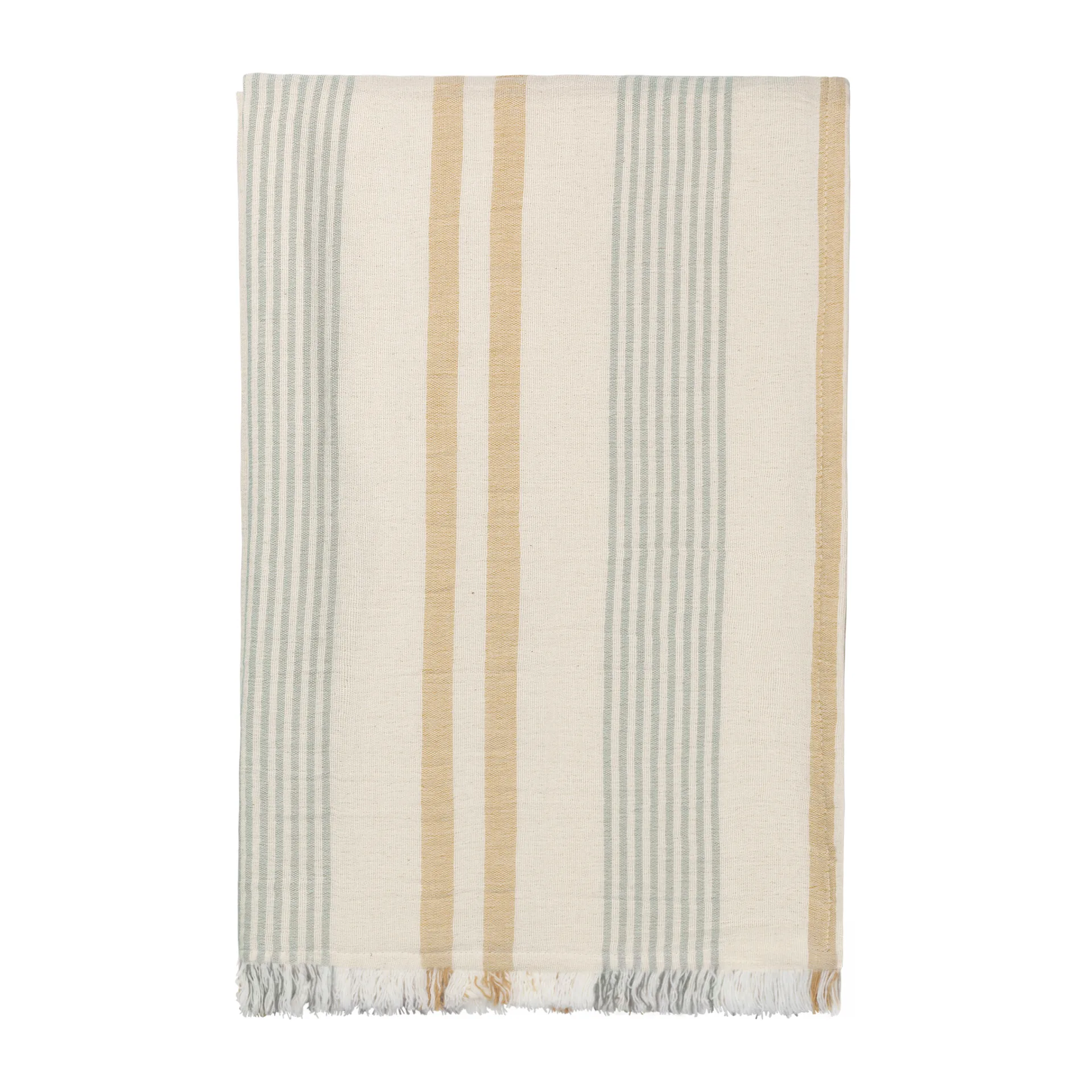 Iris pled 130x215 cm, Żółto-zielony Elvang Denmark