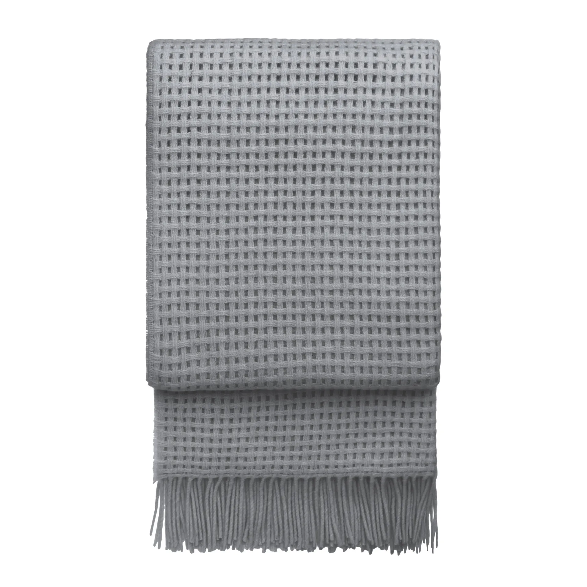 Pled Basket 130x200 cm, jasnoszary Elvang Denmark