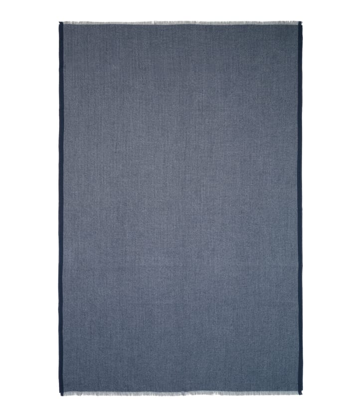 Pled Herringbone 130x190 cm - Dark blue-grey - Elvang Denmark