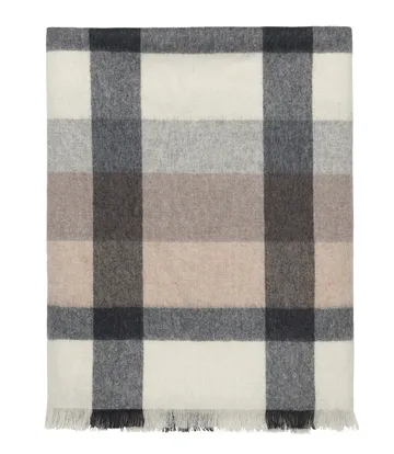Pled Intersection 130x190 cm - Camel-grey - Elvang Denmark
